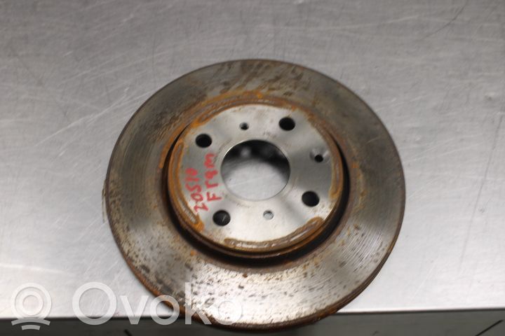 Front brake disc