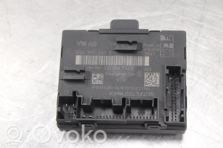 Unidad de control/módulo de la puerta   5Q0959593E