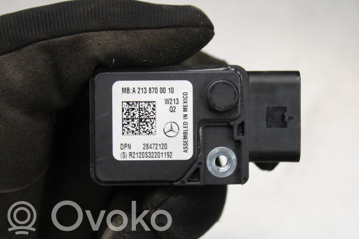 Airbagsensor Crashsensor Drucksensor   A2138700010