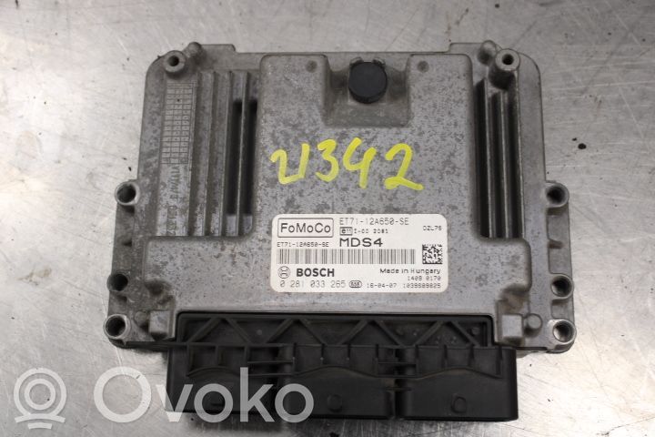 Unidad de control/módulo de la inyección   0281033265,ET7112A650SE