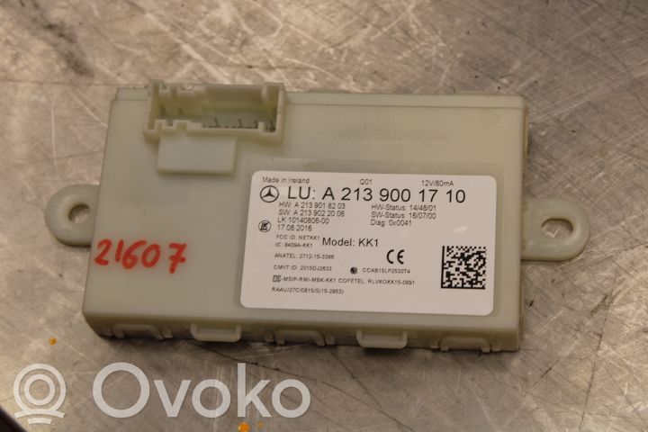Autres unités de commande / modules   A2139001710