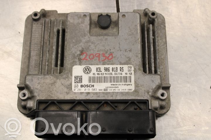 Injection control unit/module   0281019903,03L906018RS