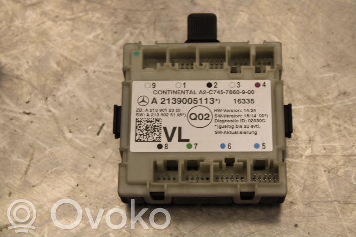 Oven ohjainlaite/moduuli   A2139005113