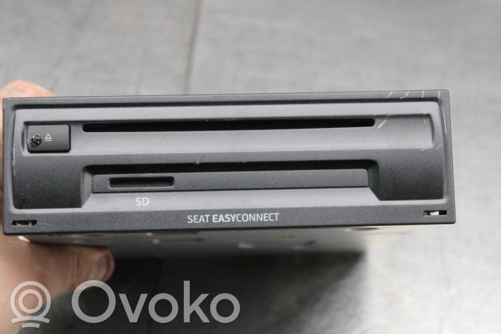 Seat Leon (5F) Panel / Radioodtwarzacz CD/DVD/GPS 