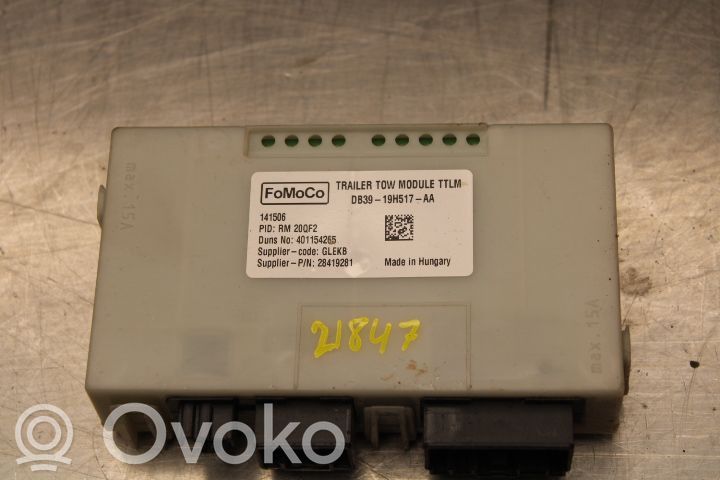 Ford Ranger Tow bar trailer control unit/module 