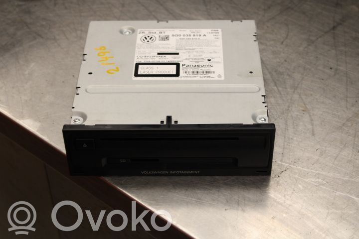 Panel / Radioodtwarzacz CD/DVD/GPS   5G0035819A