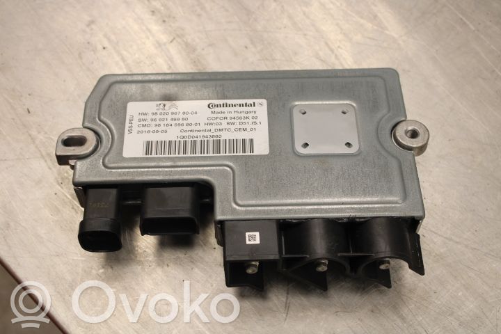 Módulo de control de arranque/parada   980209678004