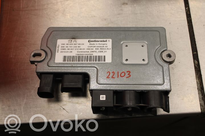 Citroen Berlingo Module de commande marche/arrêt 