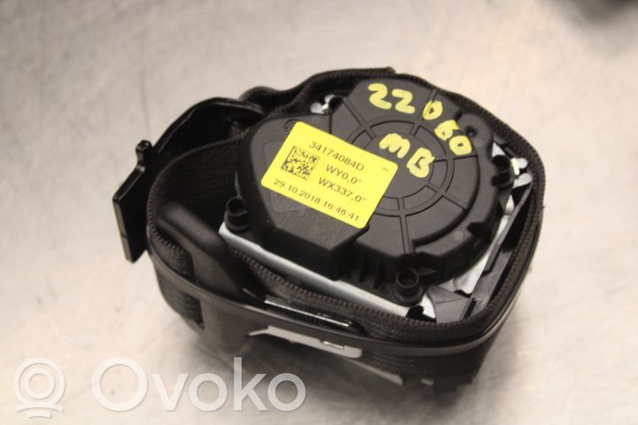 Opel Astra K Cinturón medio (trasero) 