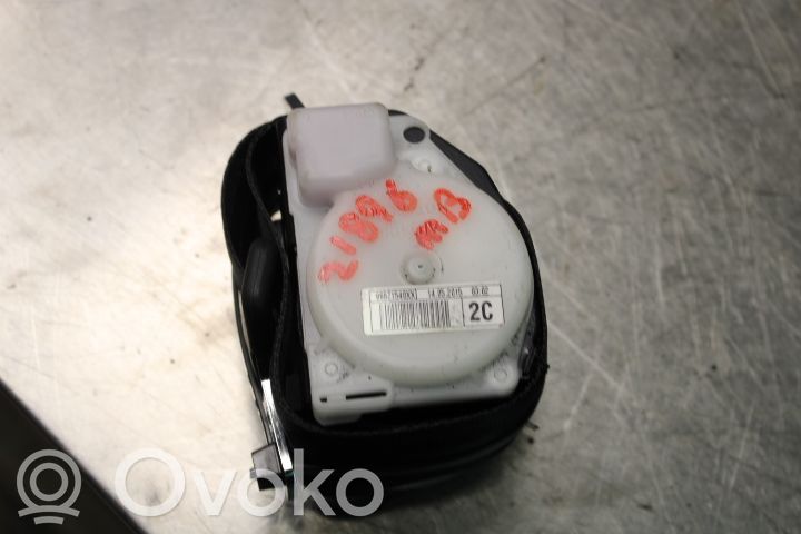 Citroen C4 II Cinturón medio (trasero) 