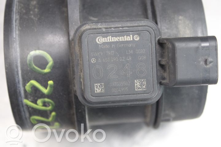 Debitmetru aer   5WK97817,A6510900248