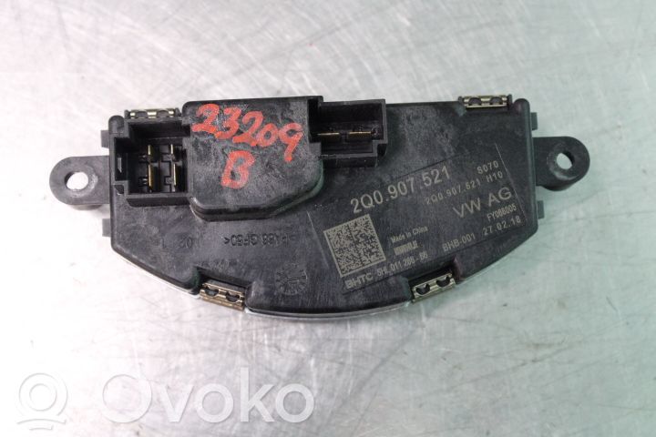 Motor aerotermă/rezistor ventilator   2Q0907521