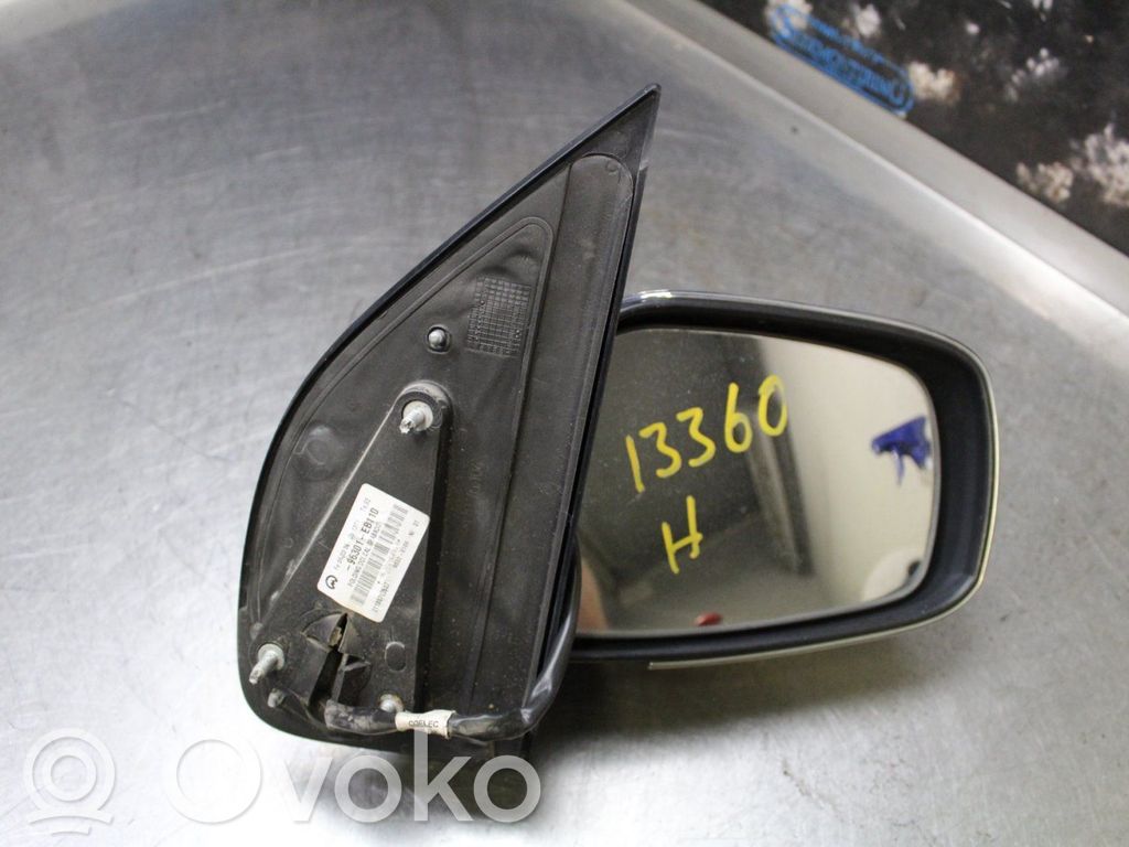 Nissan Navara D40 Etuoven sähköinen sivupeili 