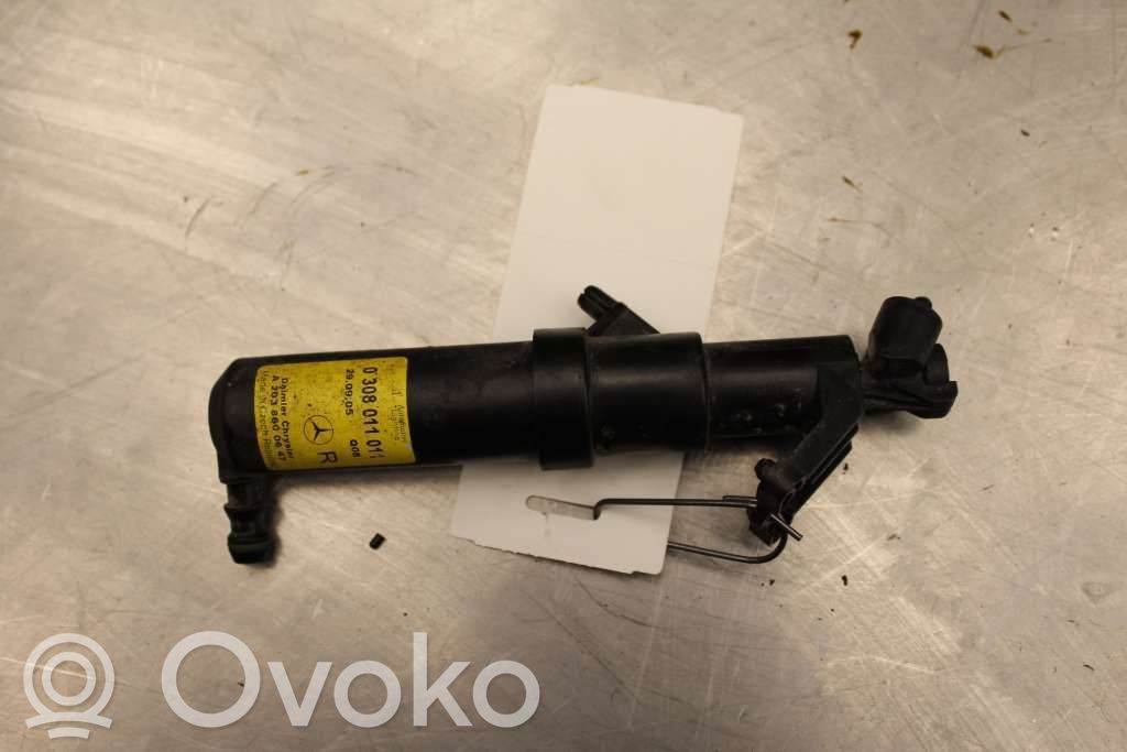 Mercedes-Benz C W203 Ugello a spruzzo lavavetri per faro 