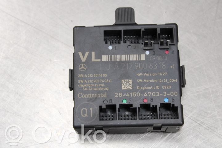 Unité de commande module de porte   A2129006318