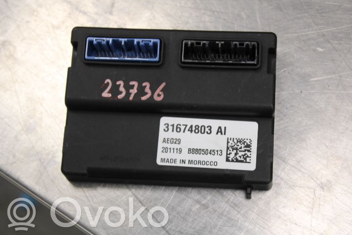 Modulo di controllo della batteria   31674803AI