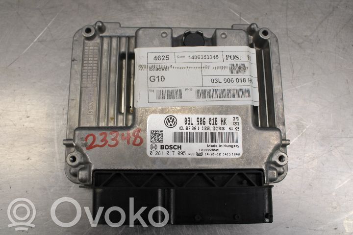 Injection control unit/module   0281017095,03L906018HK