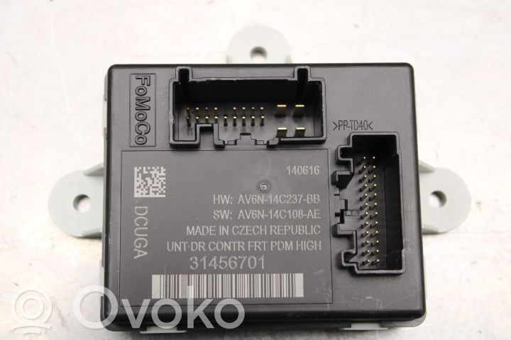 Unité de commande module de porte   31456701