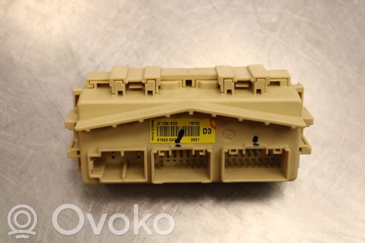 Other control units/modules   91940D4030