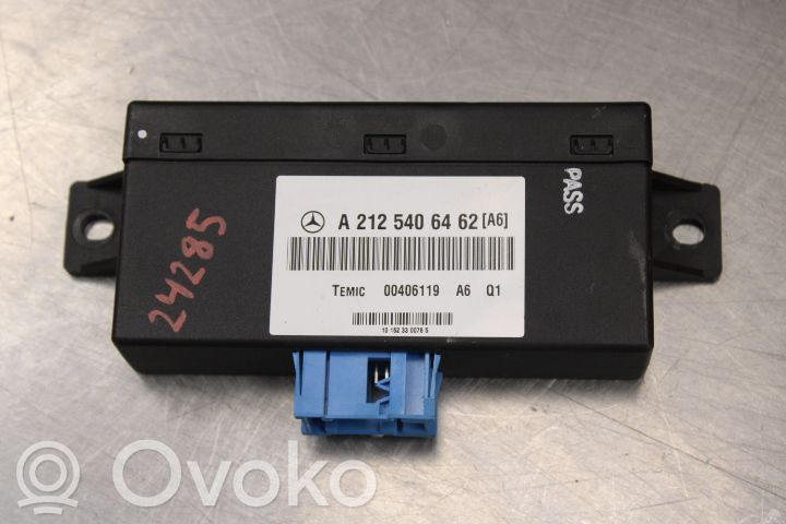 Module de commande suspension   A2125406462