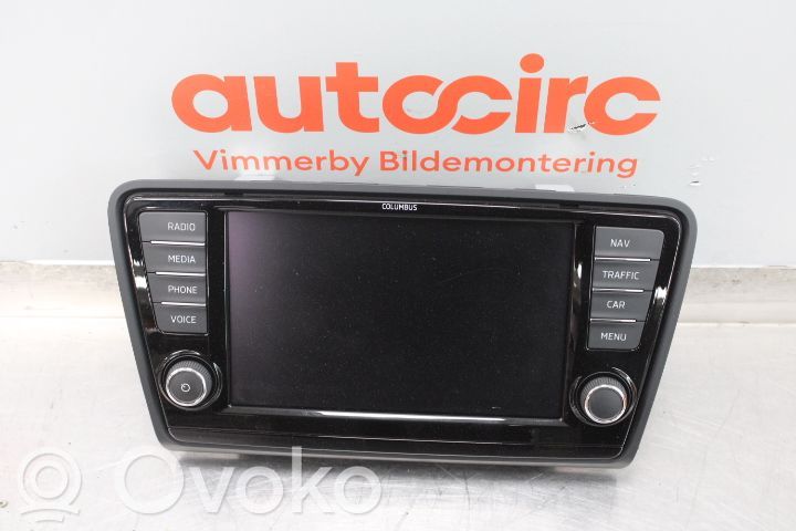 Skoda Octavia Mk3 (5E) Panel / Radioodtwarzacz CD/DVD/GPS 