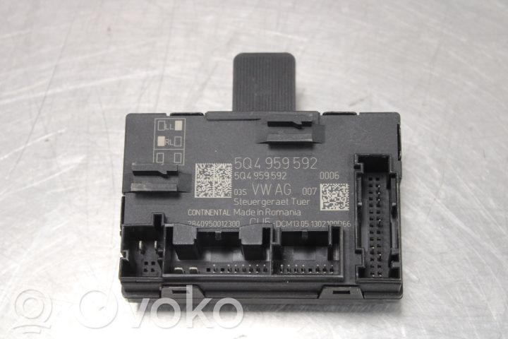 Skoda Octavia Mk3 (5E) Unité de commande module de porte