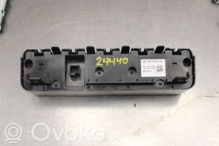 Mercedes-Benz Sprinter W907 W910 Interruttore/pulsante di controllo multifunzione