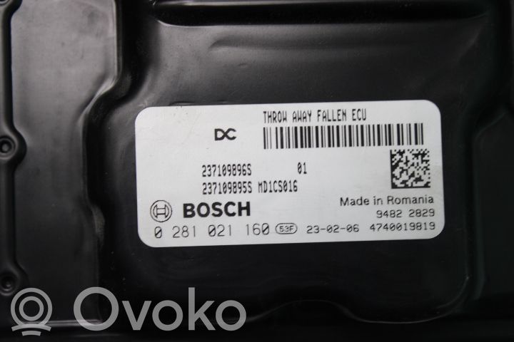 Renault Trafic III (X82) Unitate/modul comandă injecție 