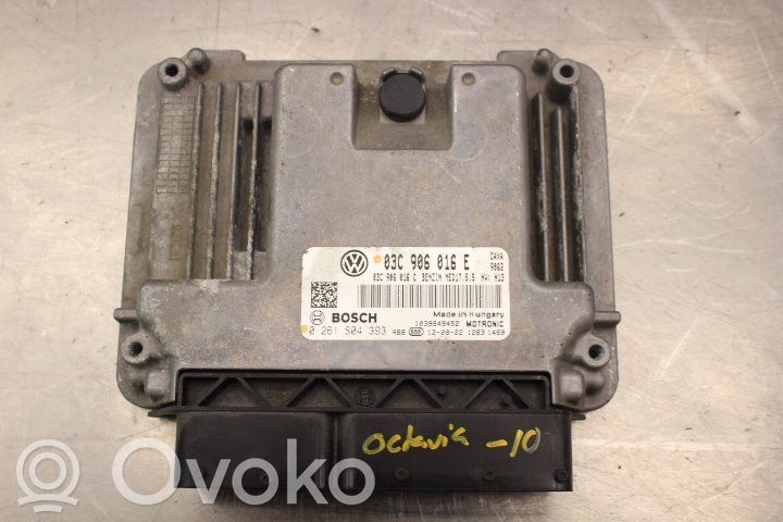 Unidad de control/módulo de la inyección   03C906016E,0261S04393