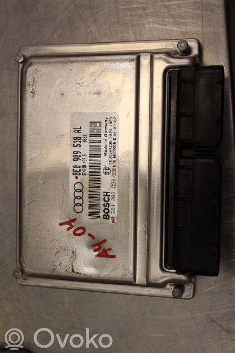 Unité de commande / module d'injection   8E0909518AL,0261208228