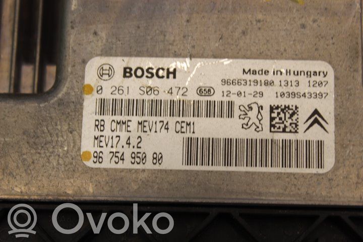 Unité de commande / module d'injection   9675495080,0261S06472