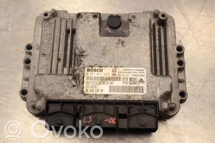 Citroen C3 Ruiskutuksen ohjainlaite/moduuli 