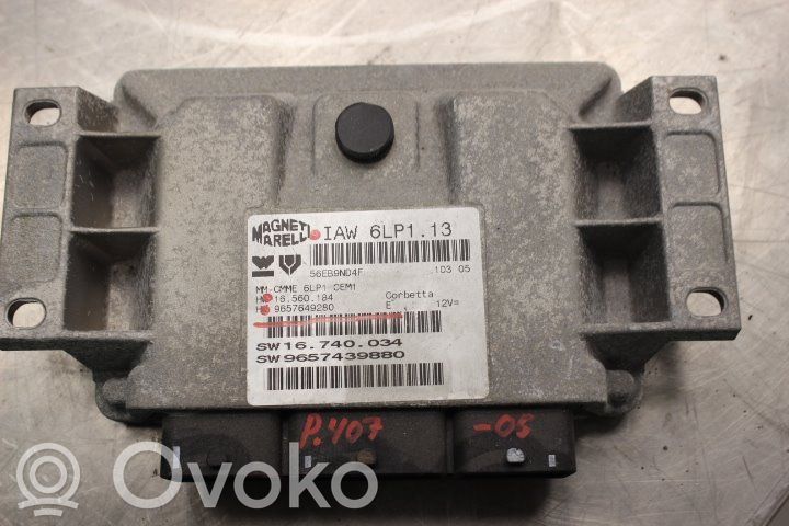 Unité de commande / module d'injection   9657649280E,IAW6LP113,16650184