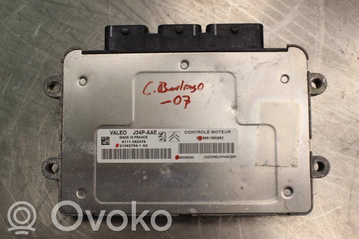Unité de commande / module d'injection   9661191880,215857841A0
