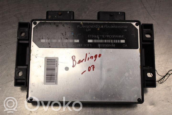 Unité de commande / module d'injection   9650360480,9650359580