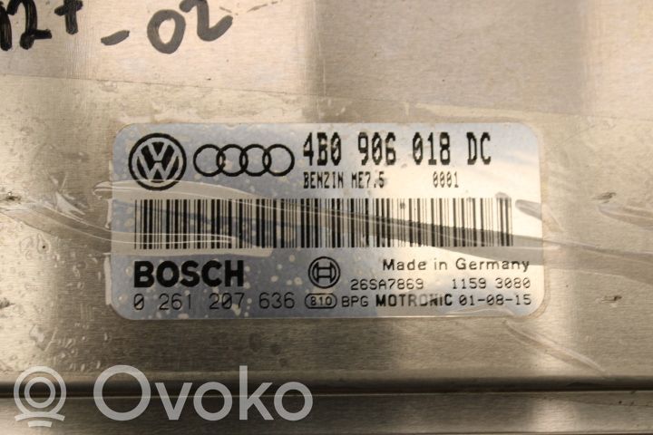Injection control unit/module   4B0906018DC,0261207636