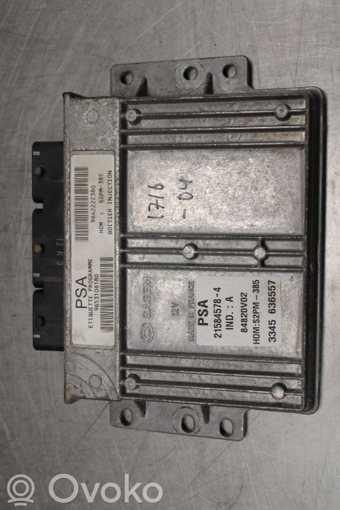 Unité de commande / module d'injection   9642222380,9653106180