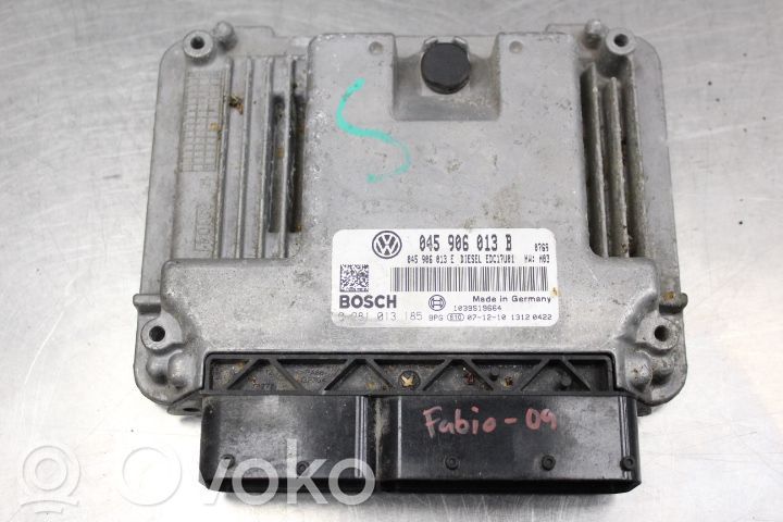 Skoda Fabia Mk2 (5J) Unitate/modul comandă injecție 