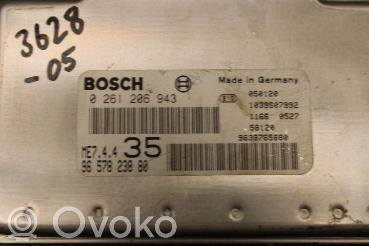 Unité de commande / module d'injection   9657823880,0261206943
