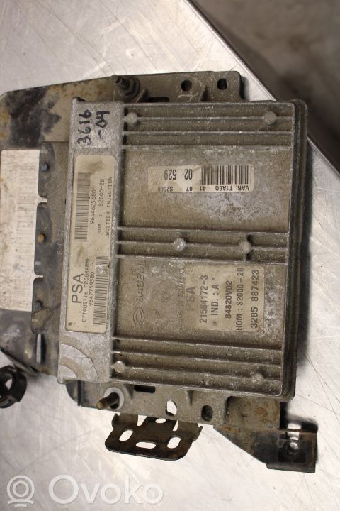 Unité de commande / module d'injection   9644625680