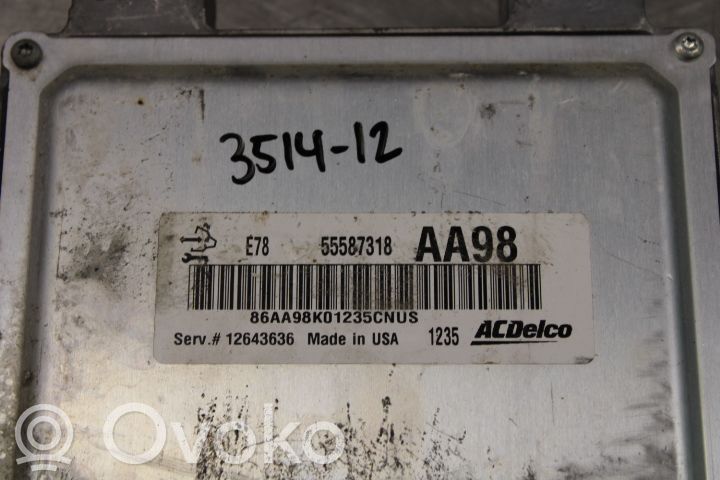 Unidad de control/módulo de la inyección   55587318