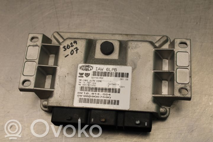 Unidad de control/módulo de la inyección   9659057580