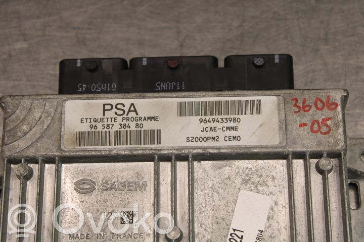 Peugeot 1007 Injection control unit/module 
