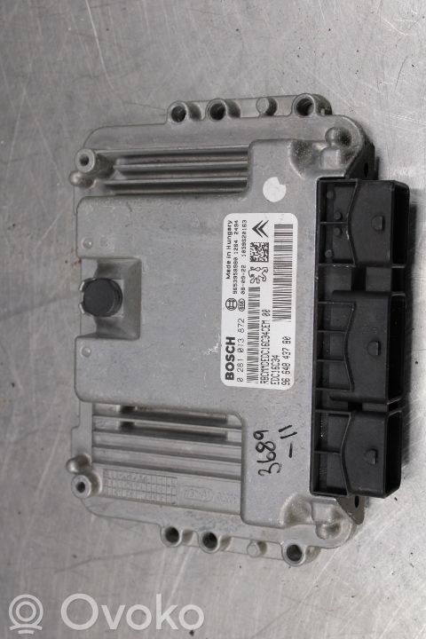 Unité de commande / module d'injection   9664843780,0281013872