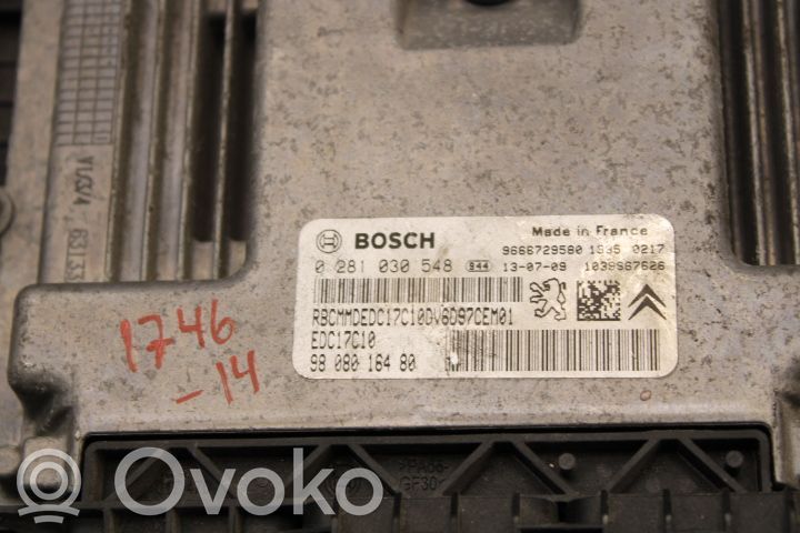 Citroen C4 Cactus Unitate/modul comandă injecție 
