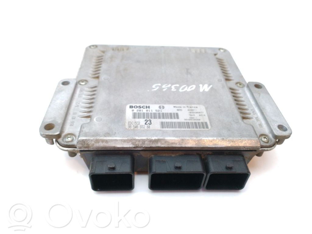 Engine control unit/module   9654693280,9640938680