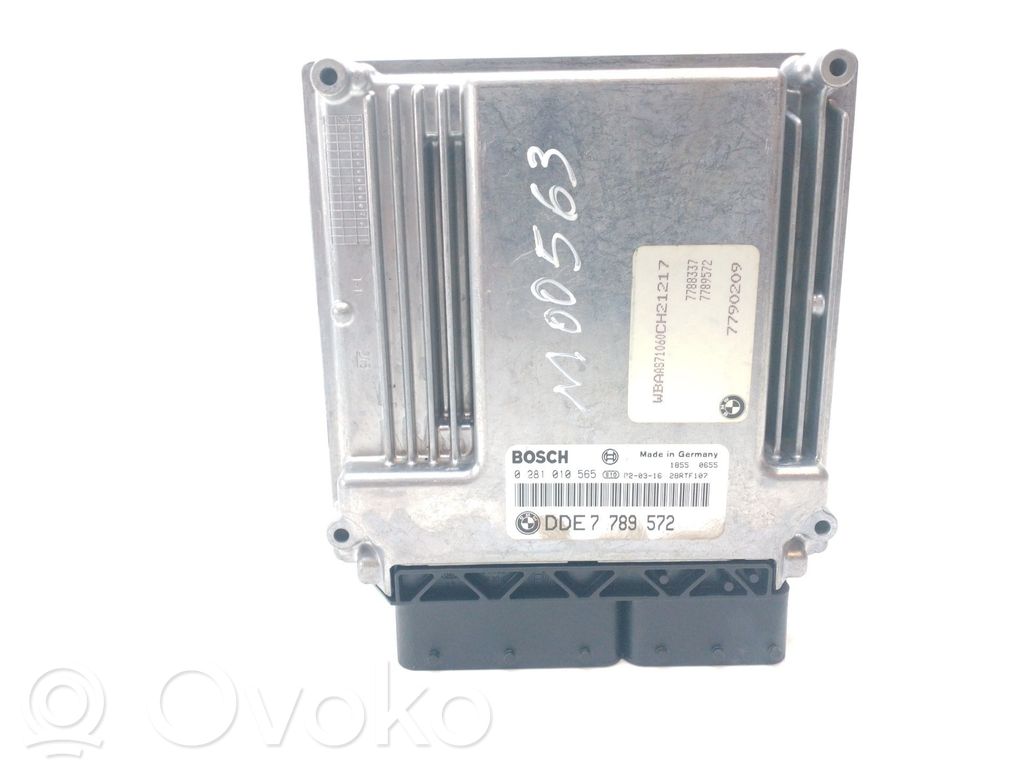 Engine control unit/module   7789572,0281010565