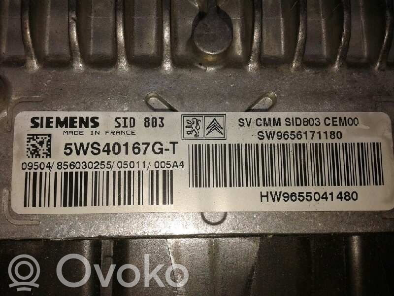 Engine control unit/module   5WS40167GT,09504,856030255