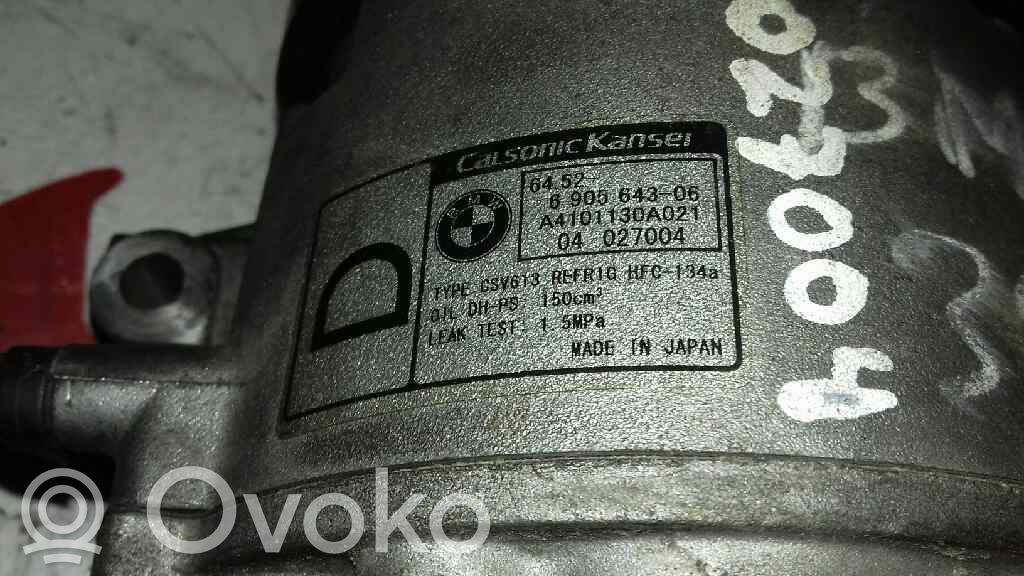 Klimakompressor Pumpe   64526905643,A4101130A021