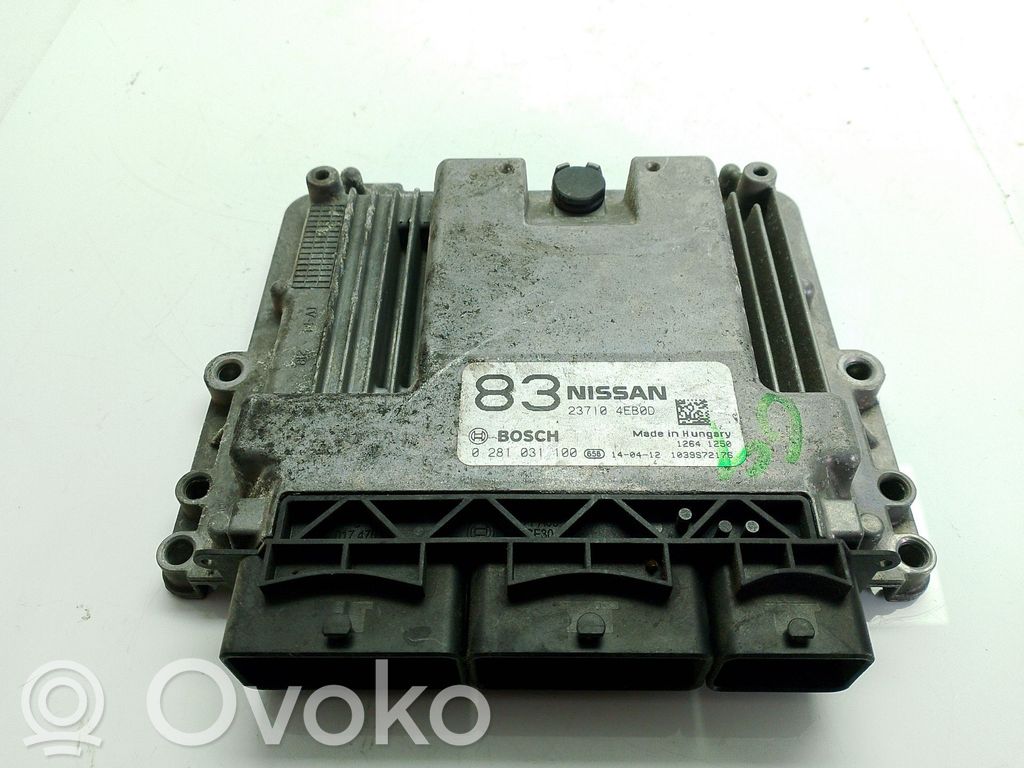 Engine control unit/module   237104EB0D,769167680U